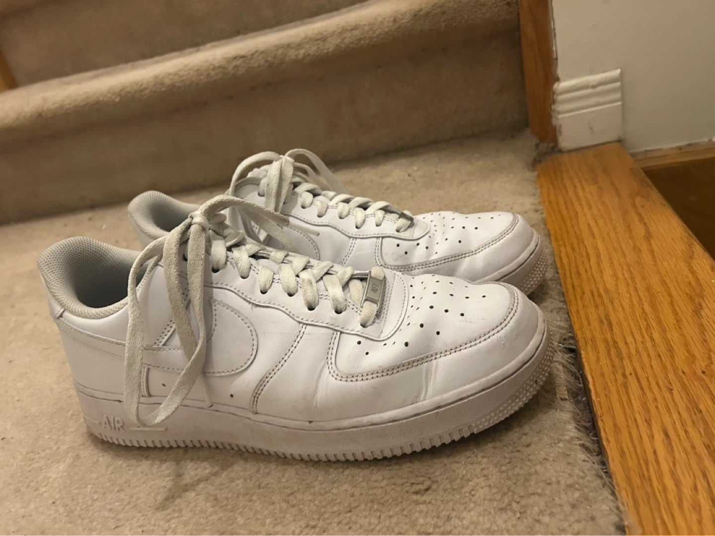 Nike Air Force 1 White Sneakers