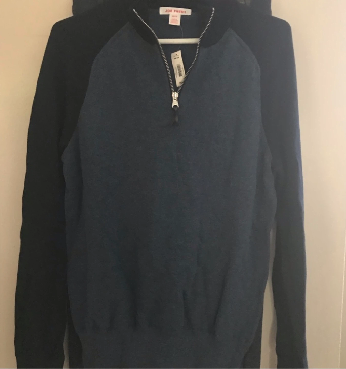 Joe Fresh Men's Half-Zip Sweater and Jogger Pants Set - photo 2