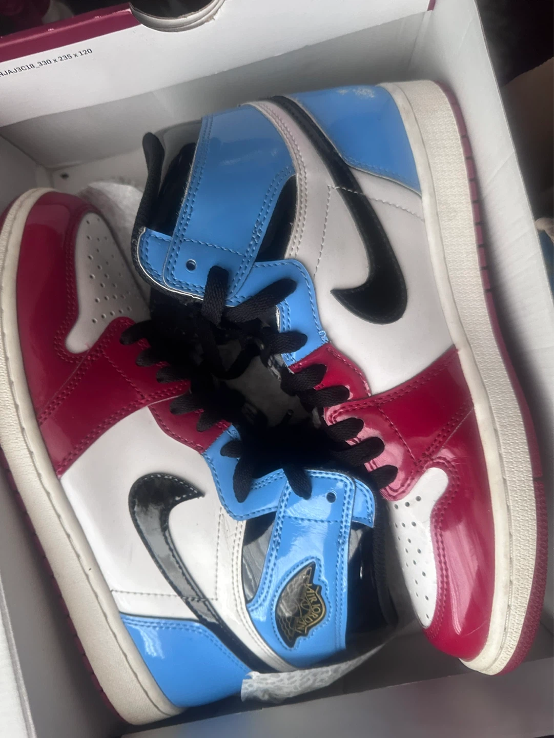 Air Jordan 1 High OG UNC Patent Leather