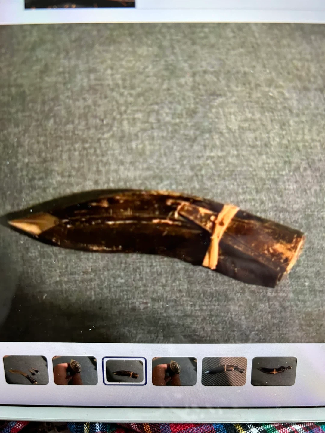 Vintage Kukri/Gurkha Dagger w Sheath 🐞 - photo 3
