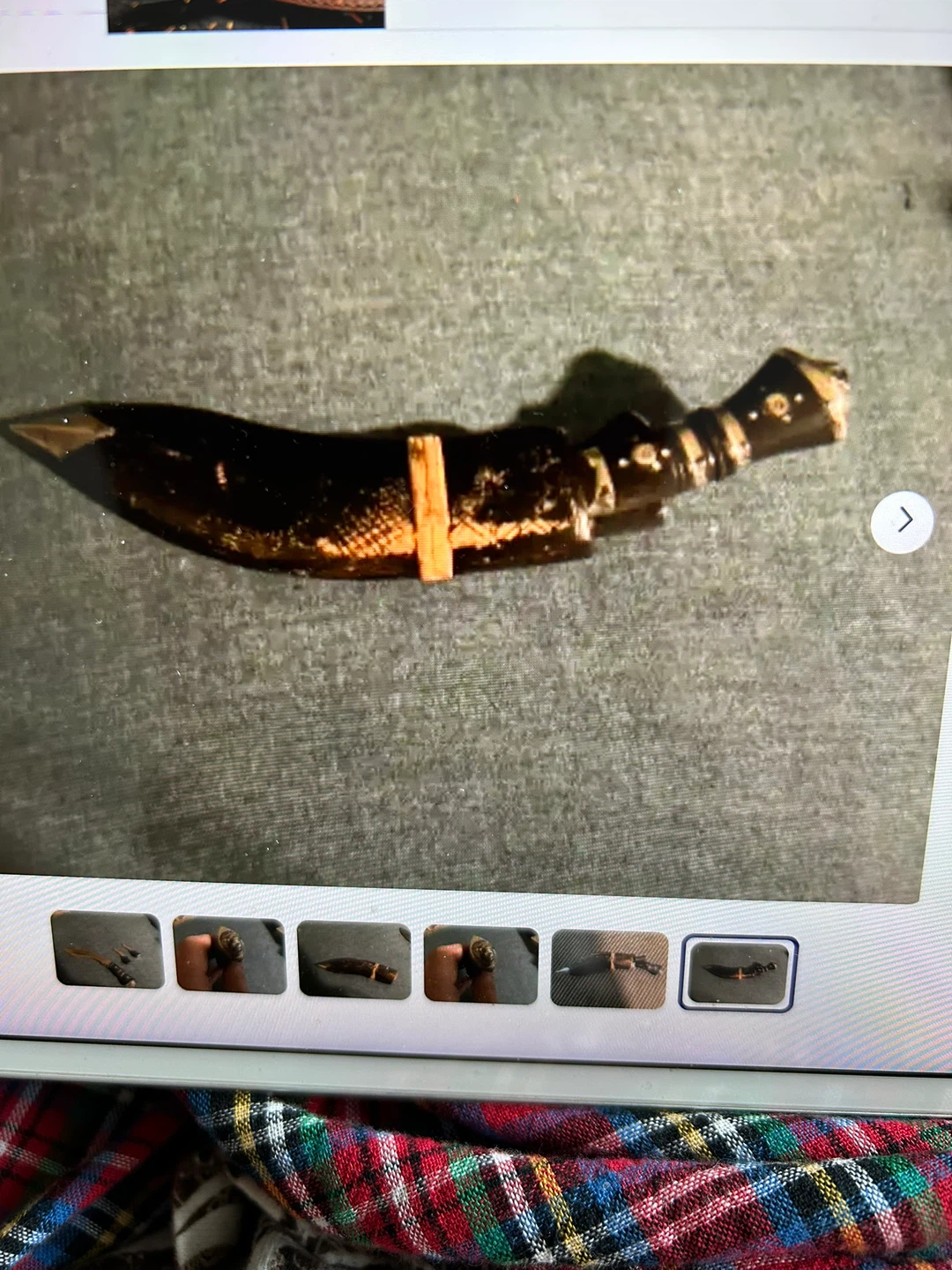 Vintage Kukri/Gurkha Dagger w Sheath 🐞 - photo 5