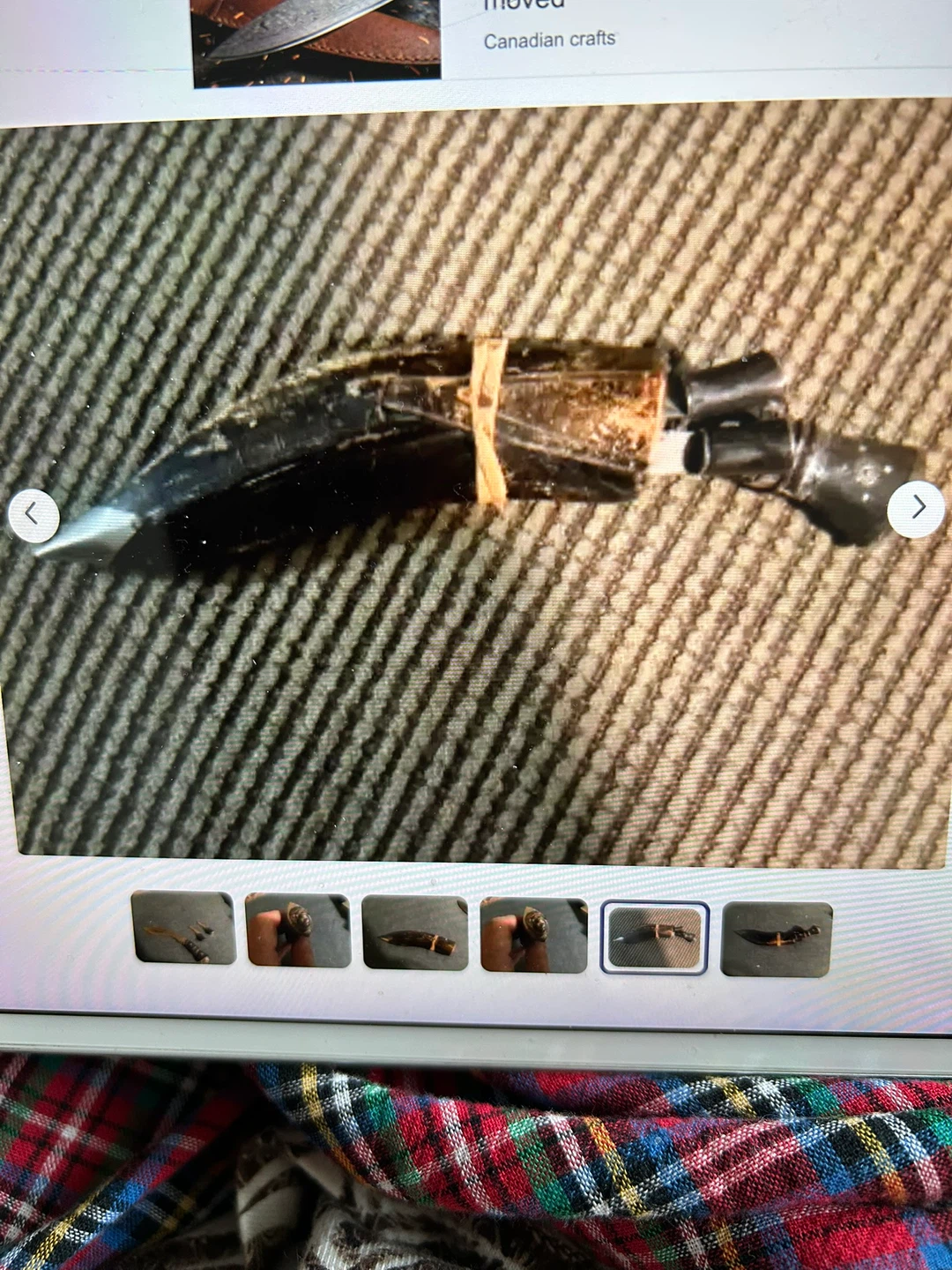 Vintage Kukri/Gurkha Dagger w Sheath 🐞 - photo 4