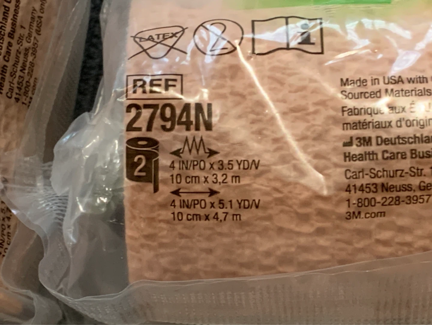 3M Coban 2 Lite Compression Bandage Layer 20 packs! - photo 2