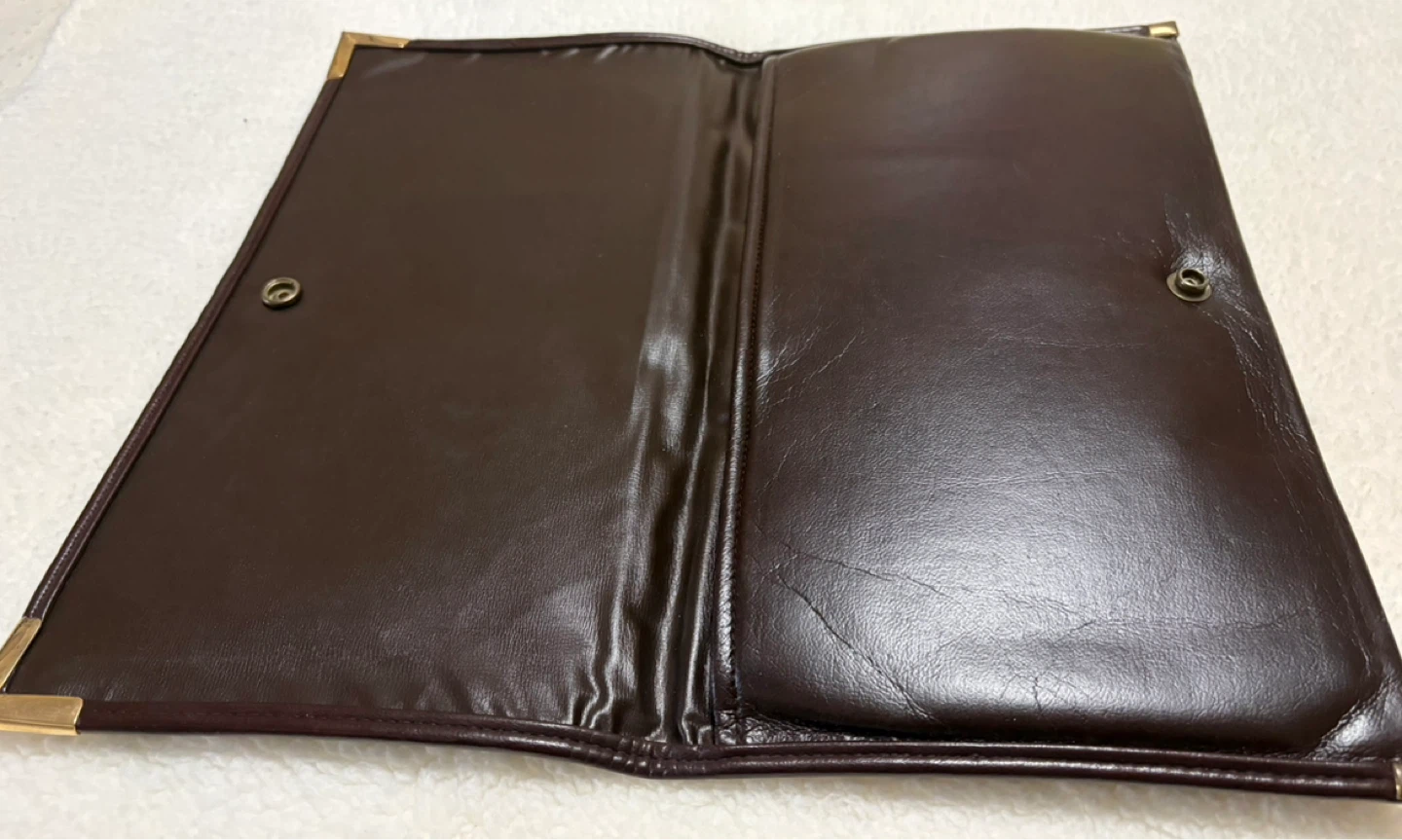 Cabrelli Canada Dark Brown Clutch Bag - photo 3