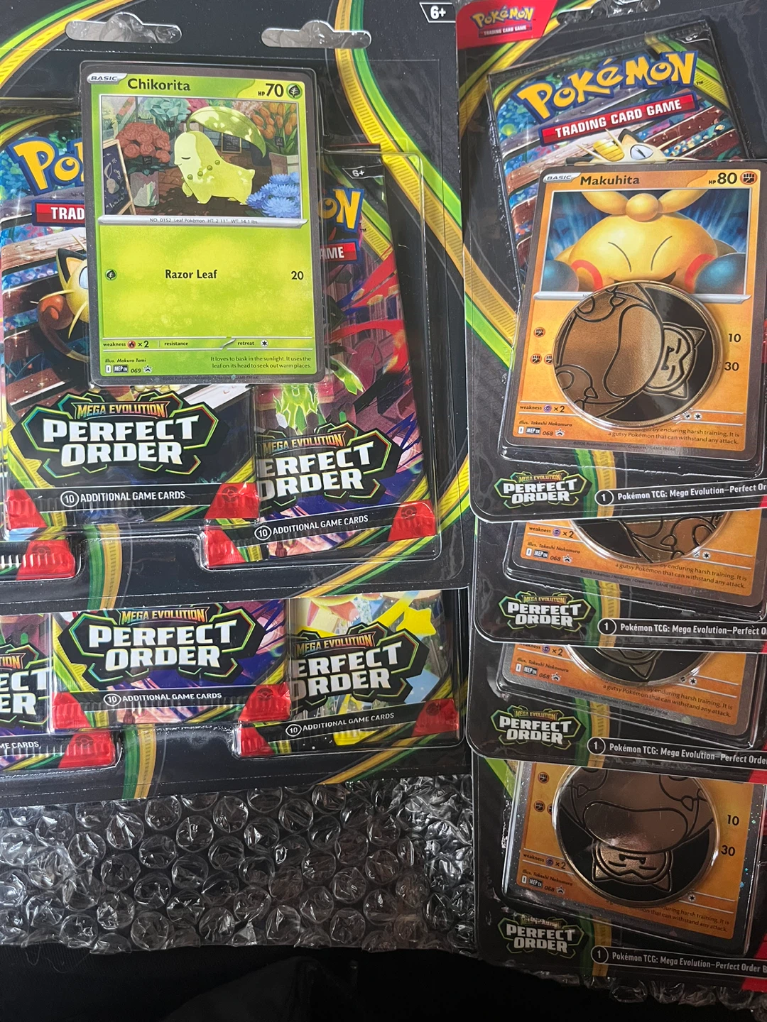 Pokemon TCG Mega Evolution Perfect Order Trading Card Packs