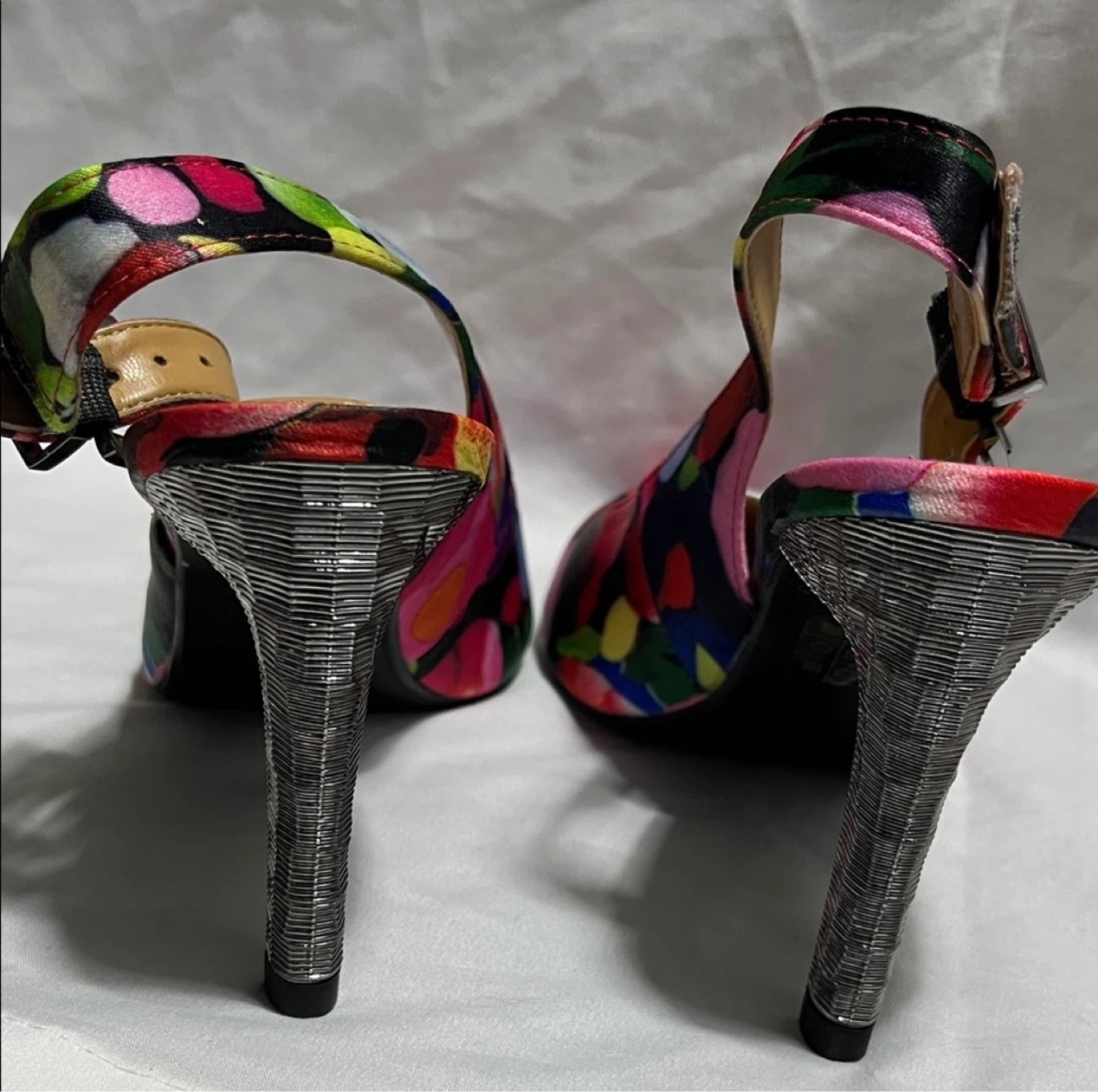 J. Renee Floral Slingback Heels - photo 3