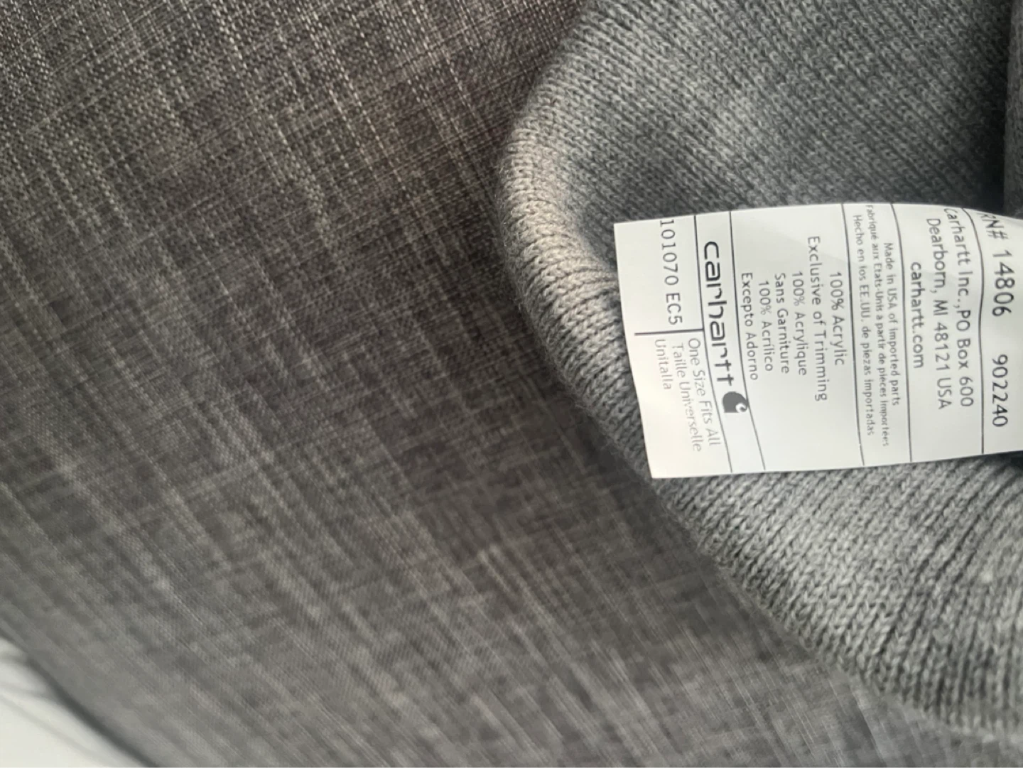 Carhartt Beanie - Gray - photo 3