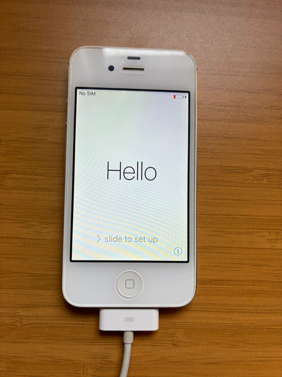 White Apple iPhone 4S - 16GB - photo 2