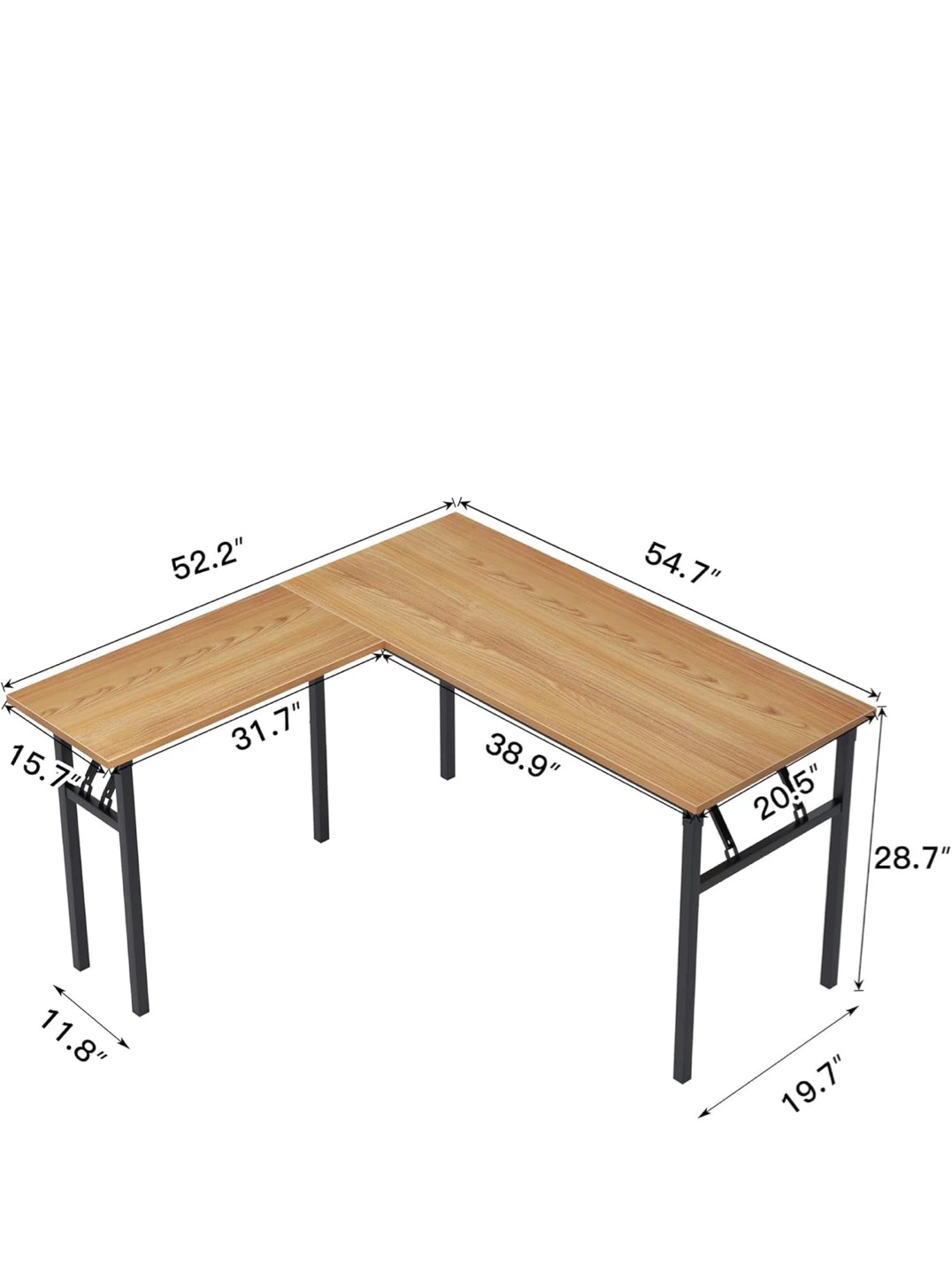 L-Shaped Corner Desk - photo 4