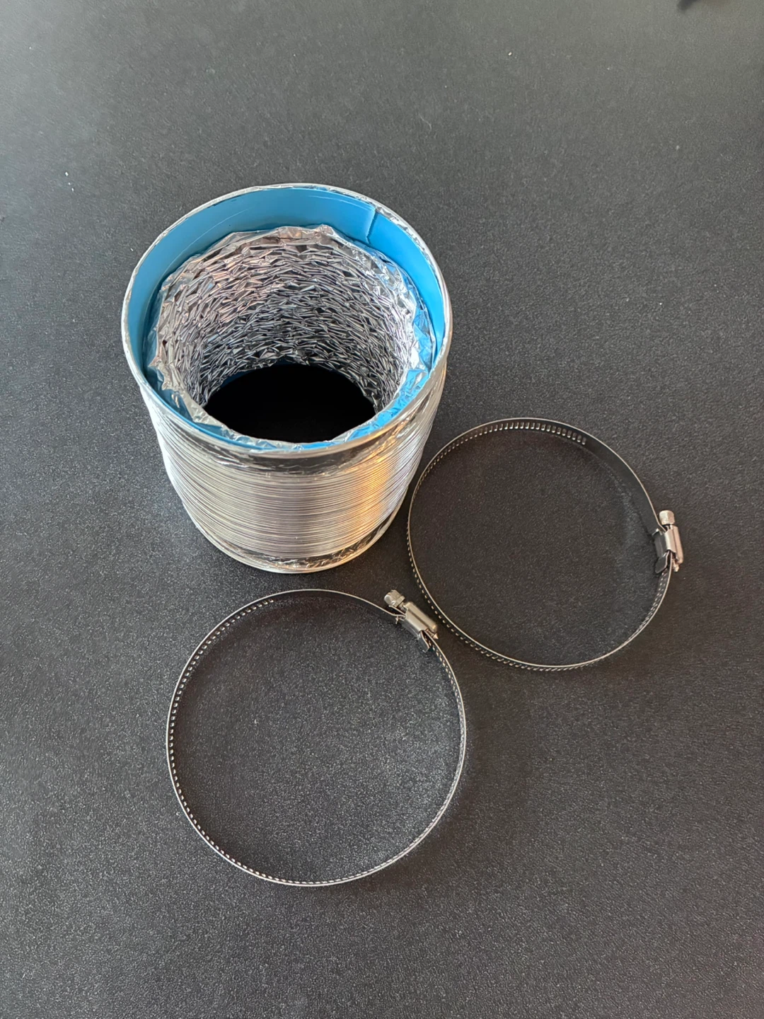 4 Inch Dryer Vent Hose with Clamps - 5 FT - photo 2