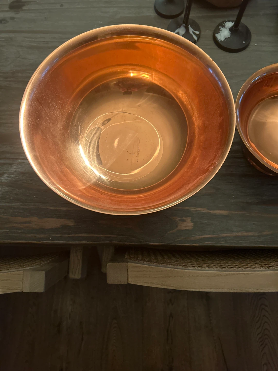Copercraft Set of 2 Copper Serving Bowls - photo 2