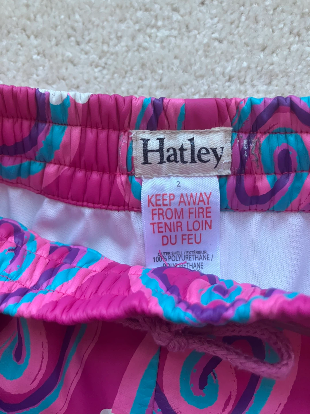 Hatley Rain Pants (Size 2) - photo 3