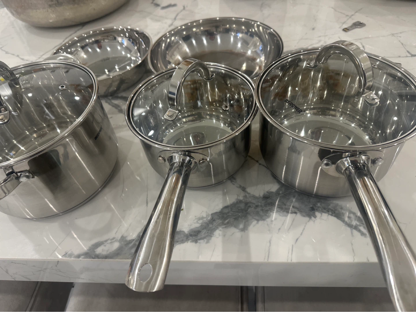 Bergner Stainless Steel Cookware Set - photo 2