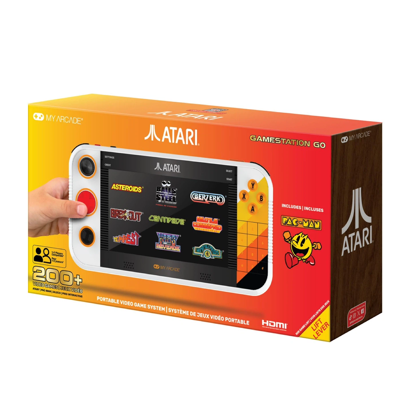 My Arcade Atari Gamestation Go Portable Video Game System