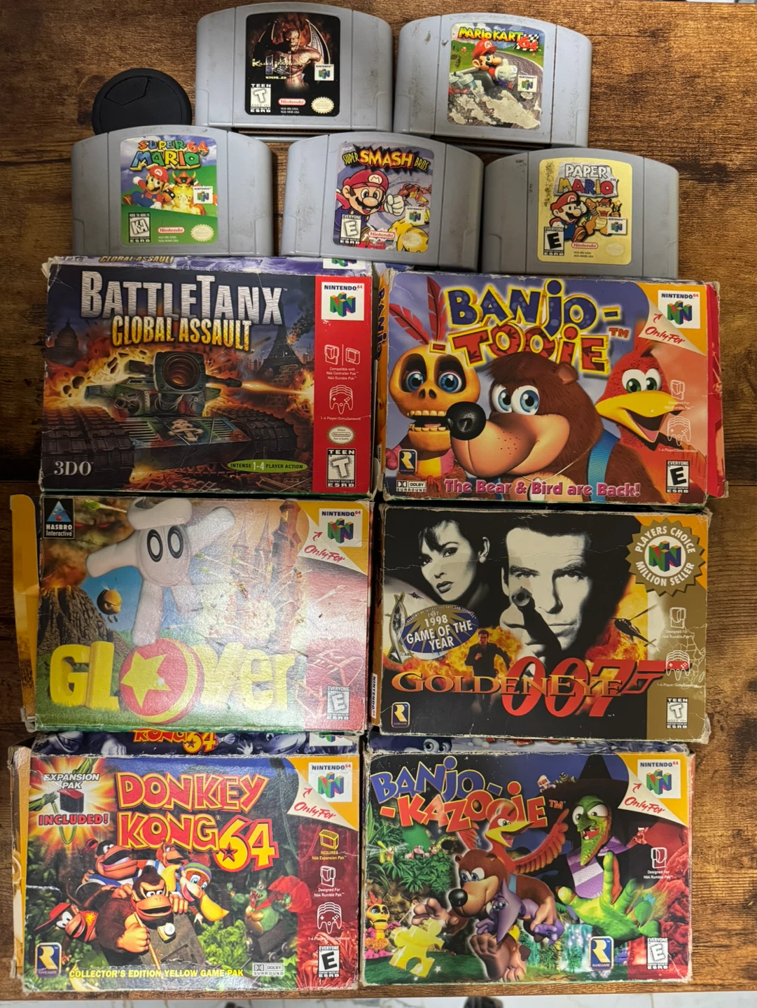 Nintendo 64 Game Collection: DK64, Mario Kart 64 & More