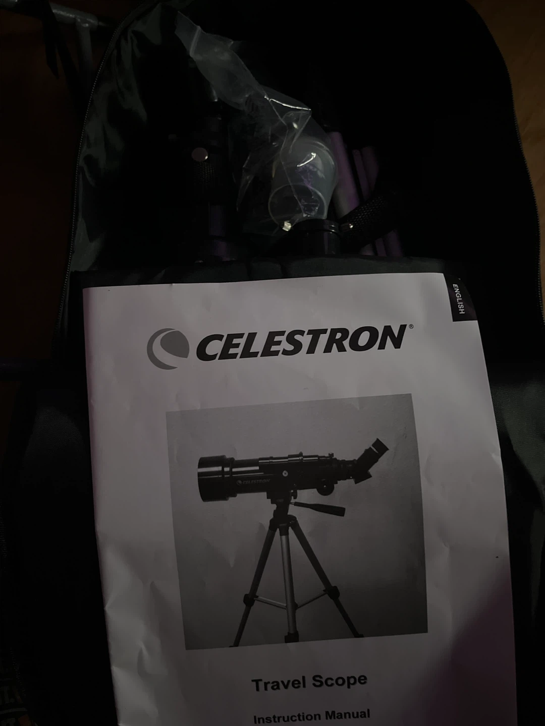 Celestron Travel Scope Telescope with Tripod and Bag