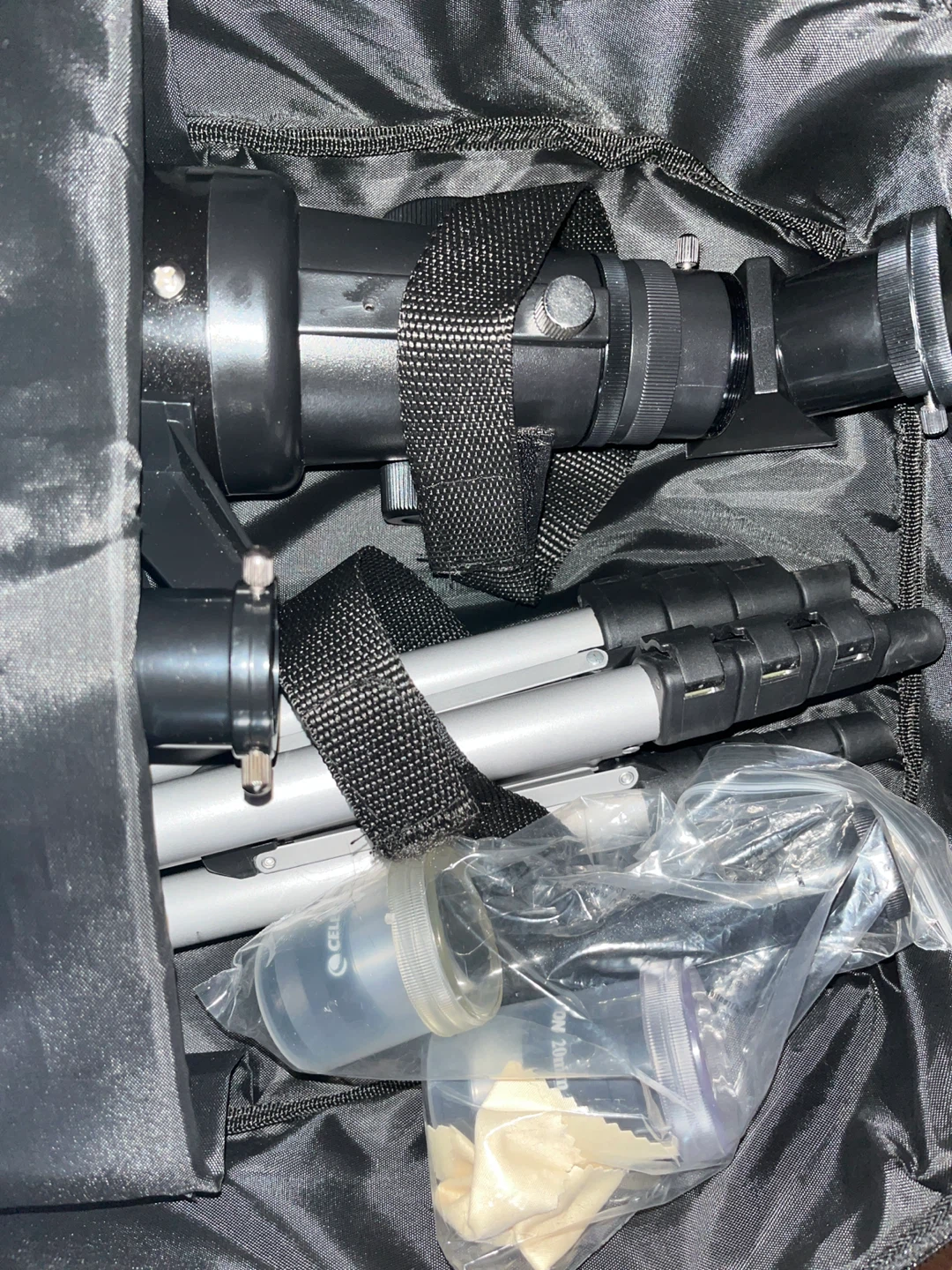 Celestron Travel Scope Telescope with Tripod and Bag - photo 2