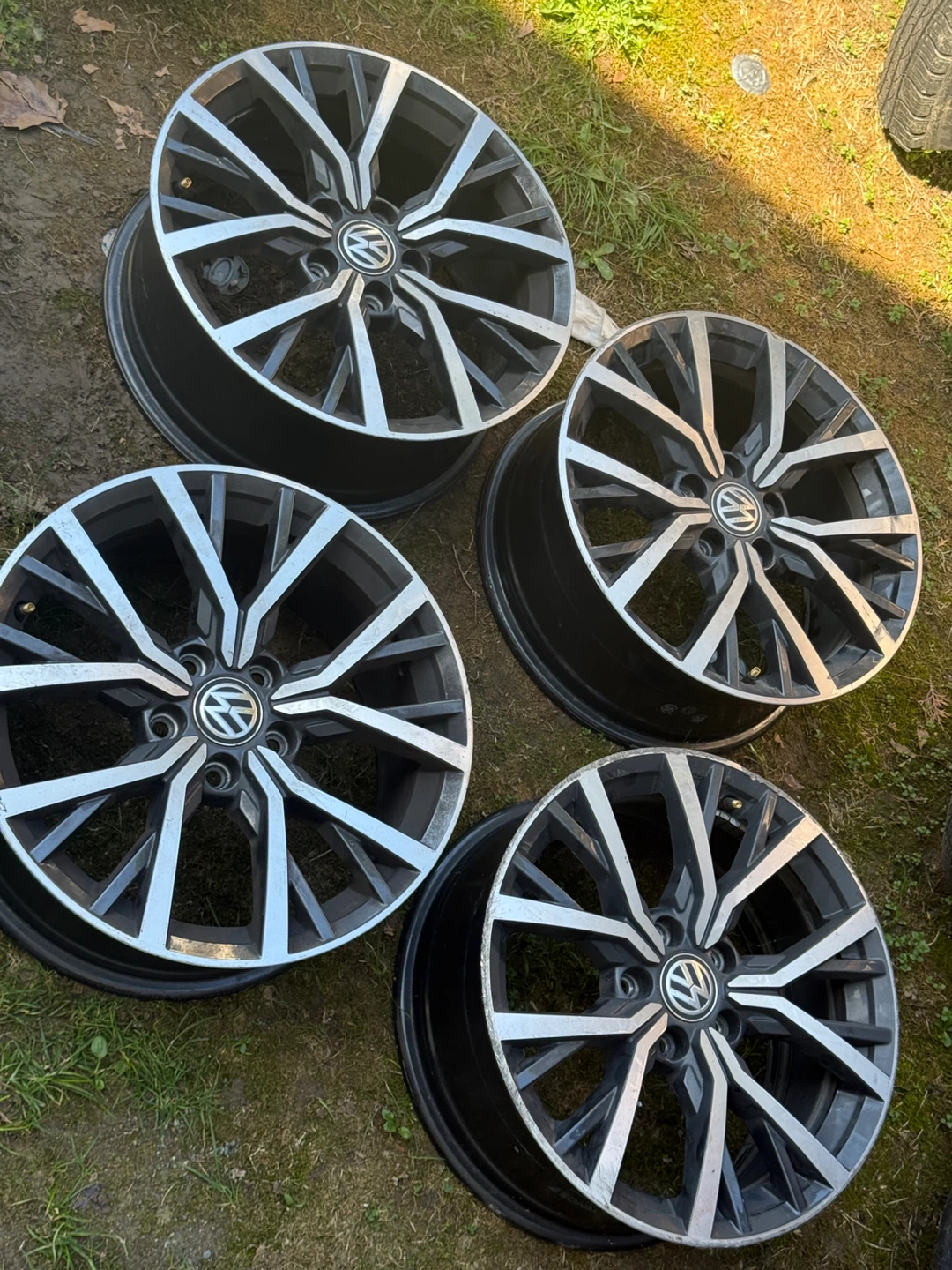 Set of 4 Volkswagen Alloy Wheels