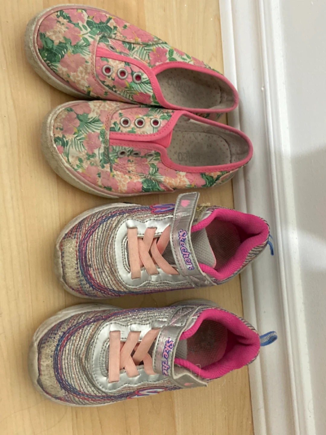 Girls' Skechers Sneakers and Snow Boots - Size 12