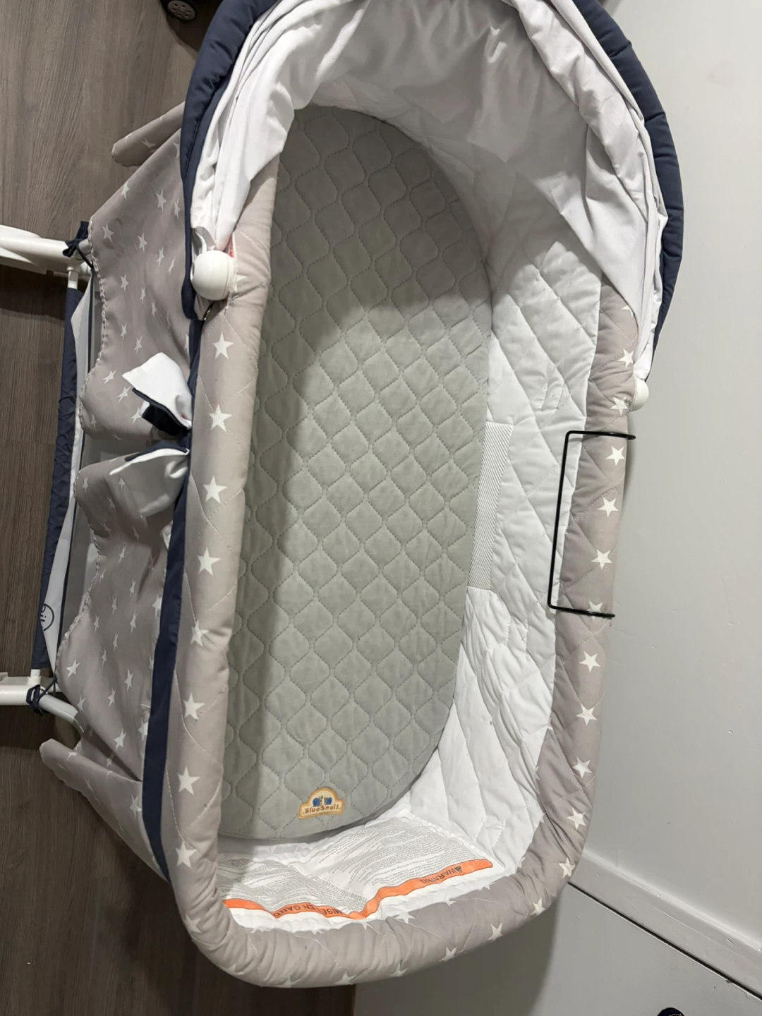 Baby Bassinet with Stars