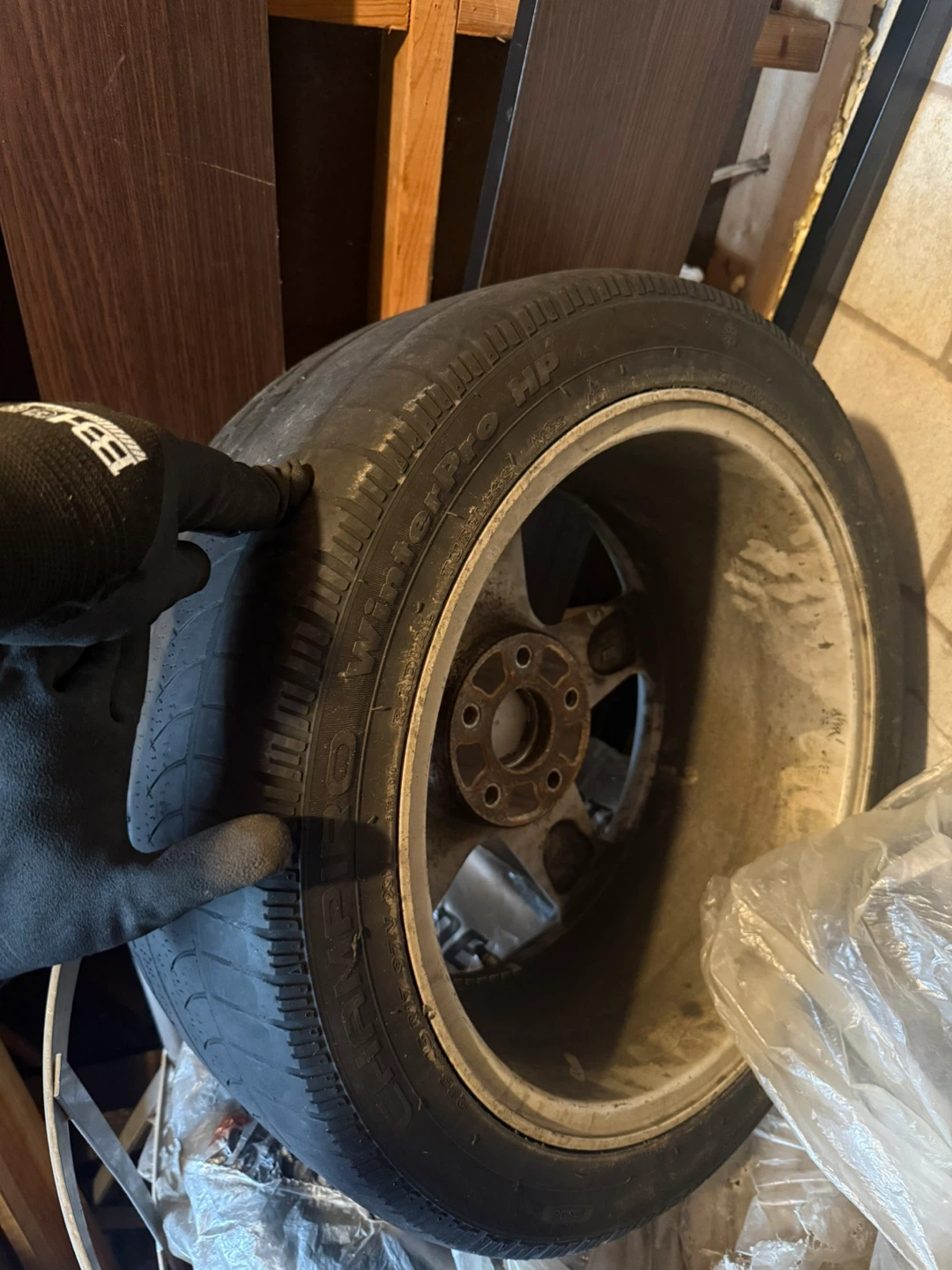 Acura TL stock rims with tires - photo 2
