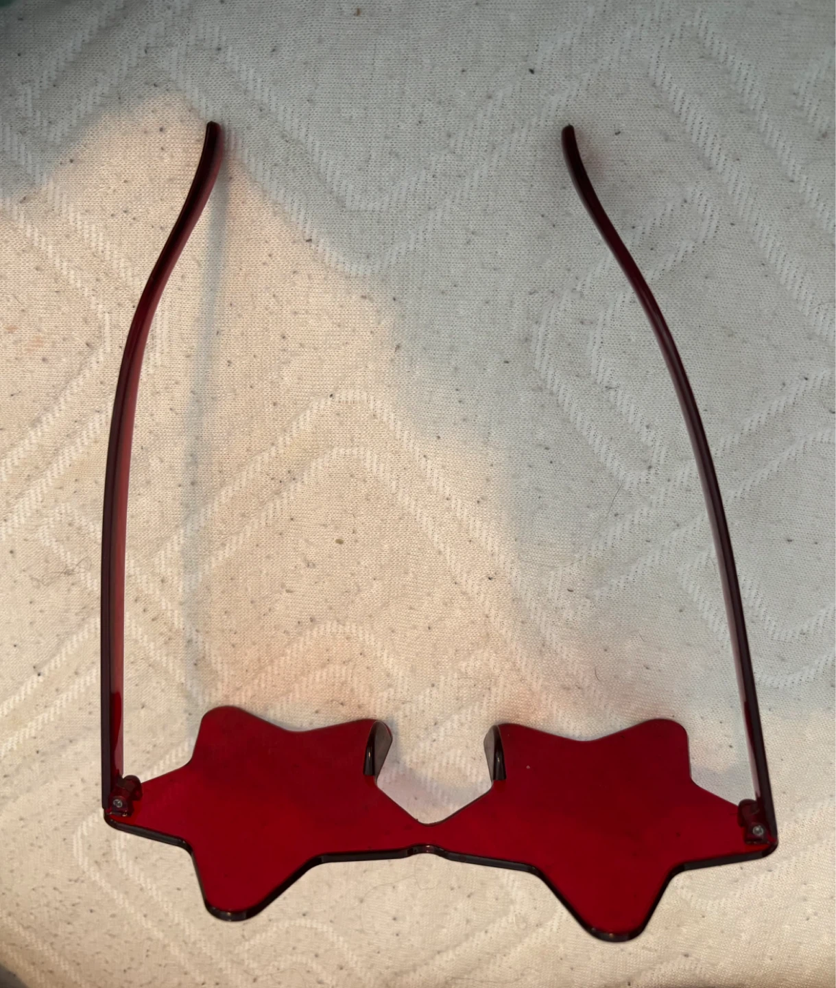 Red Star Shaped Novelty Glasses - photo 4