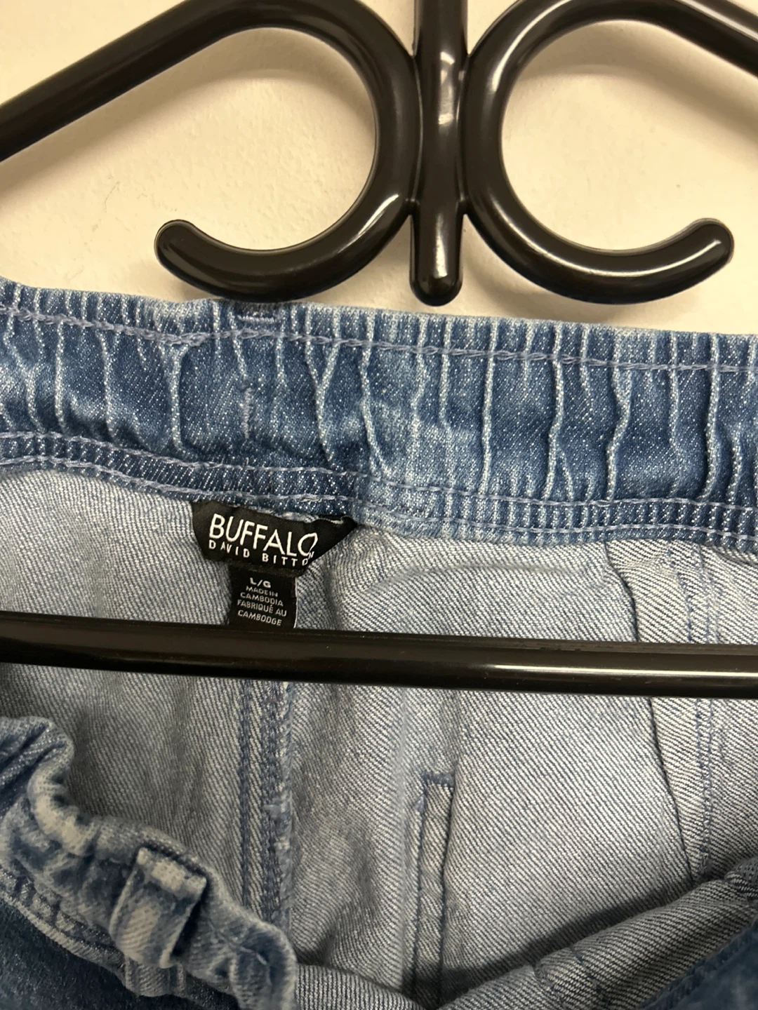 Buffalo David Bitton Denim Jogger Pants - Size L - photo 2