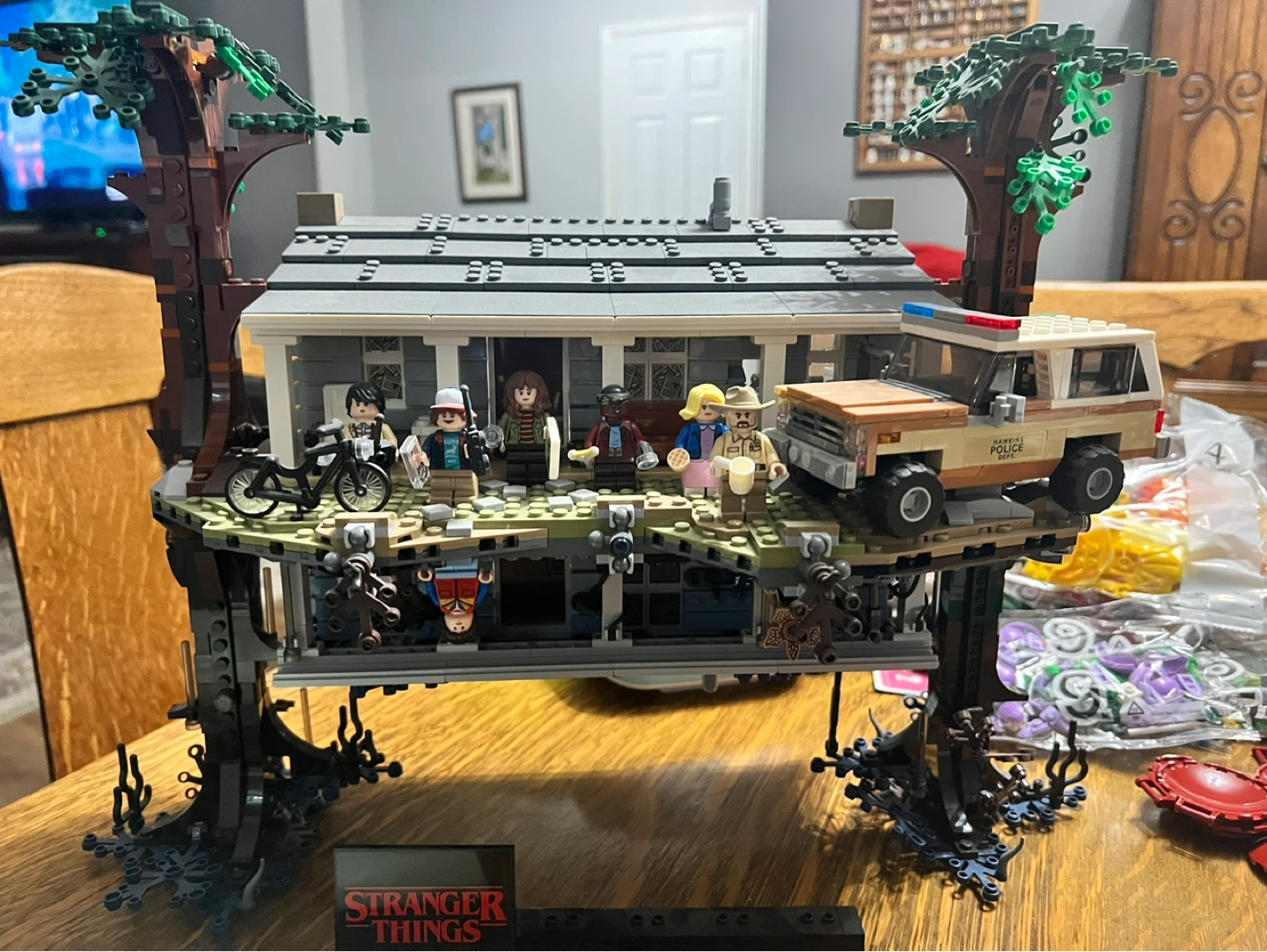 LEGO Stranger Things The Upside Down 75810 Building Kit - photo 3