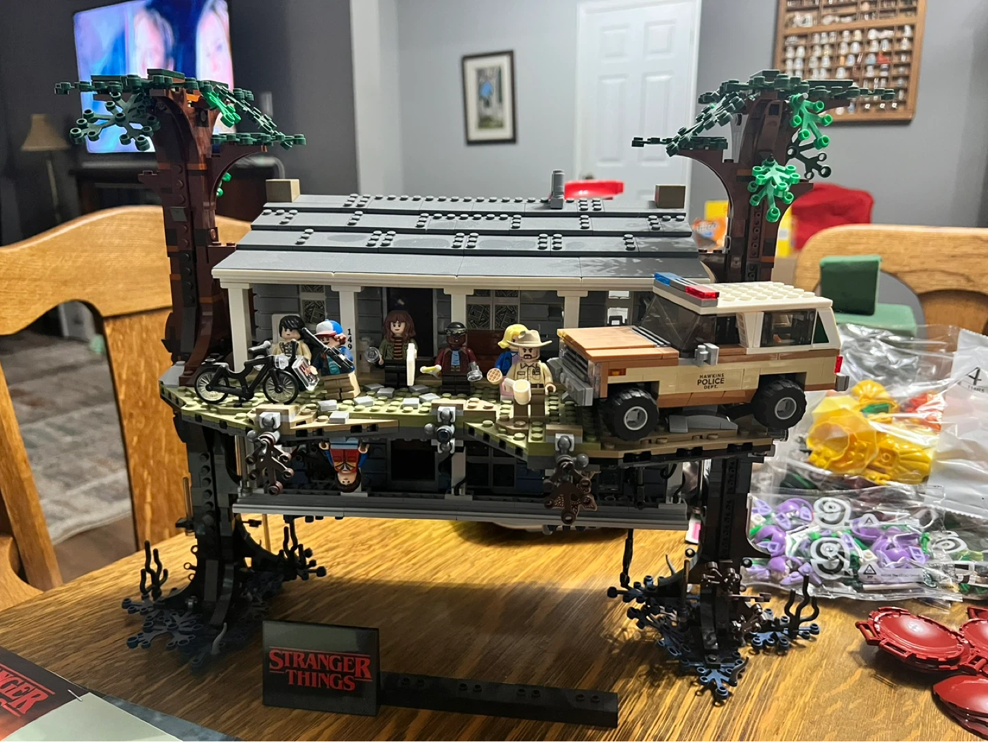 LEGO Stranger Things The Upside Down 75810 Building Kit - photo 4