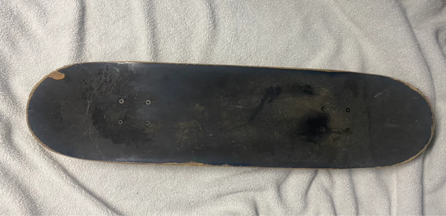 Used Complete Skateboard - Natural Wood