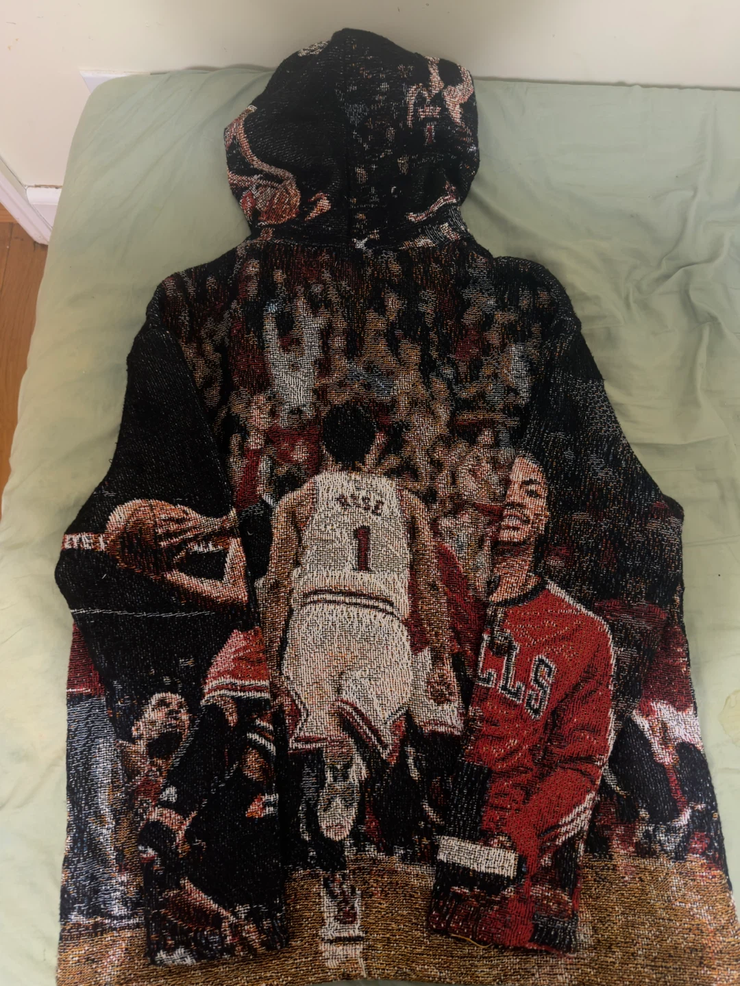 Twenty Four New York Derrick Rose Tapestry Hoodie - photo 2