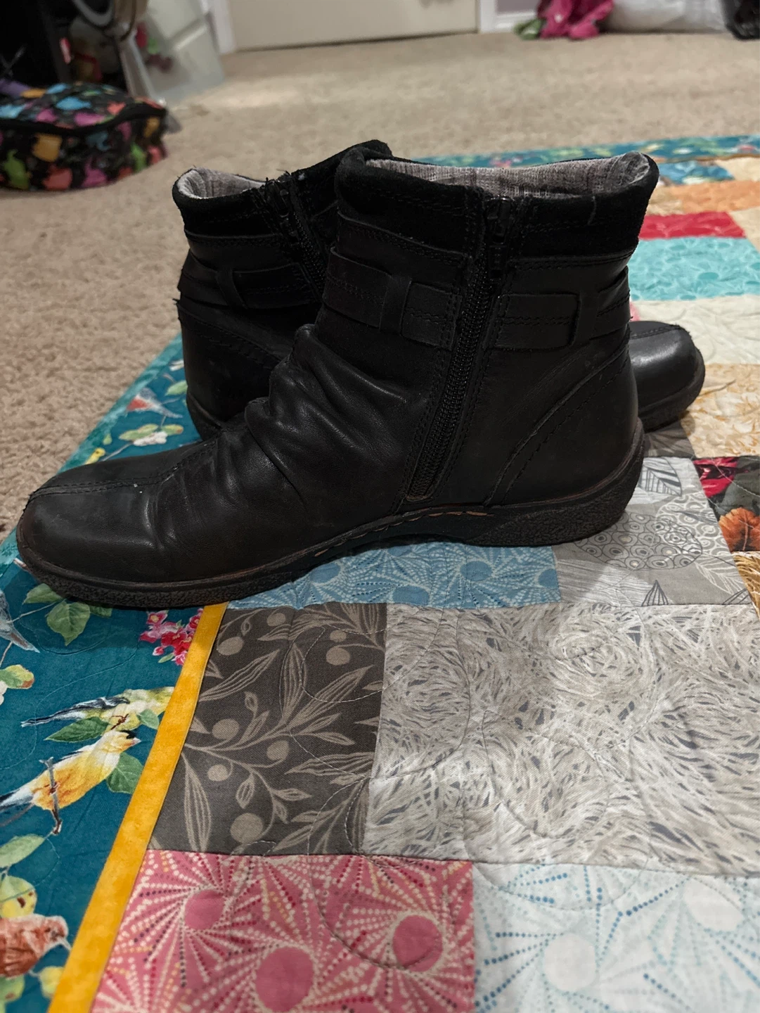 Roberto Vianni - Black Leather Ankle Boots - photo 3