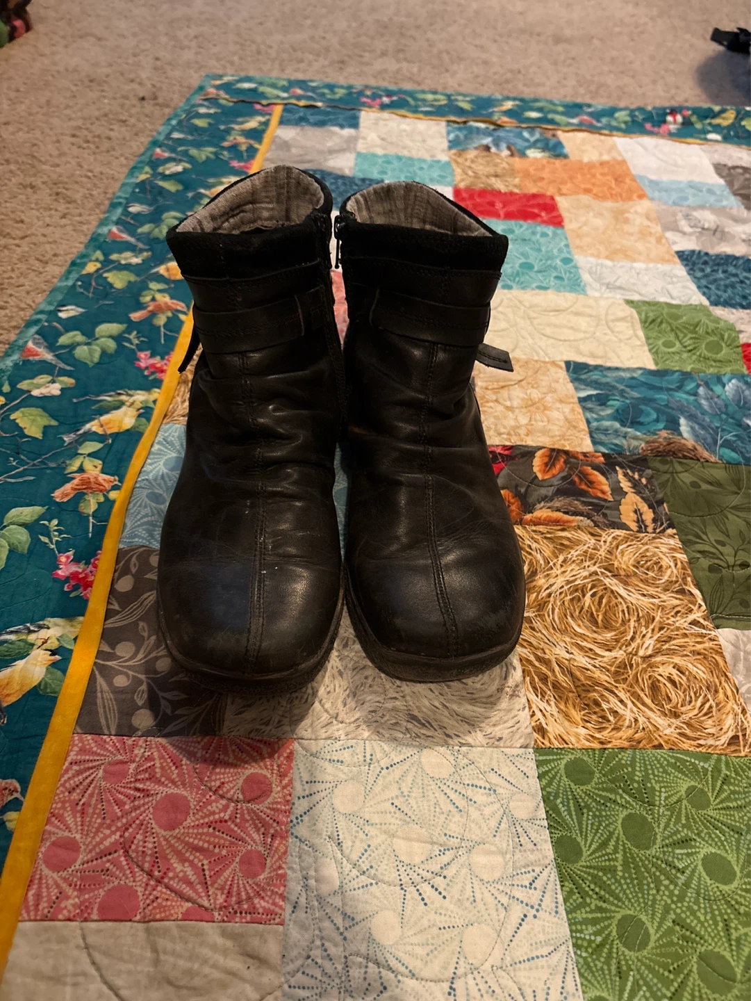 Roberto Vianni - Black Leather Ankle Boots