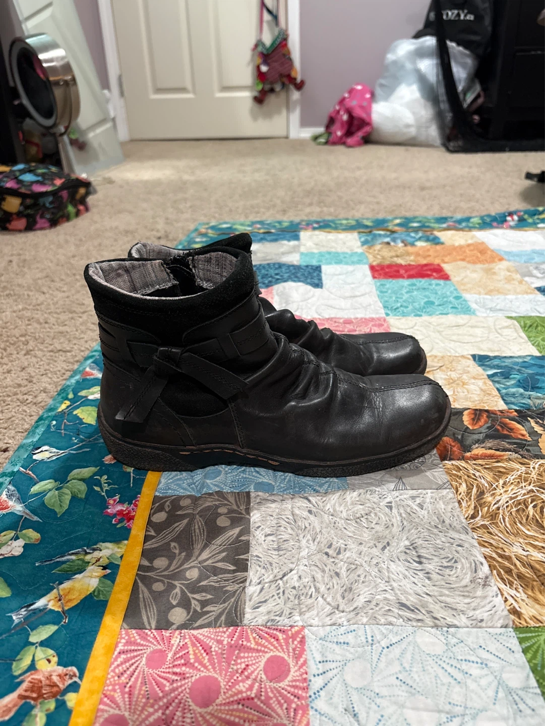 Roberto Vianni - Black Leather Ankle Boots - photo 2