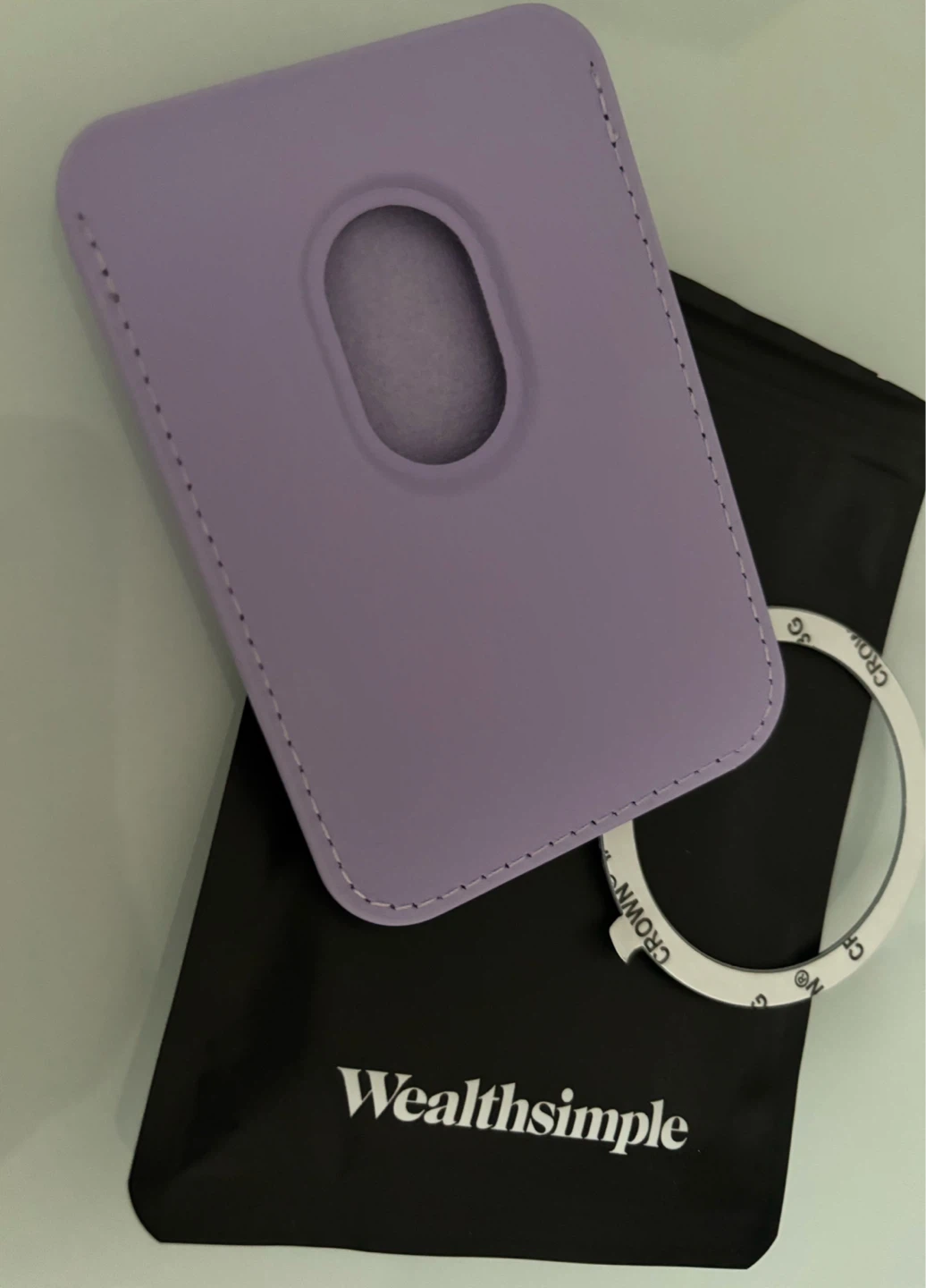 MagSafe Card Holder - Lavender - photo 2