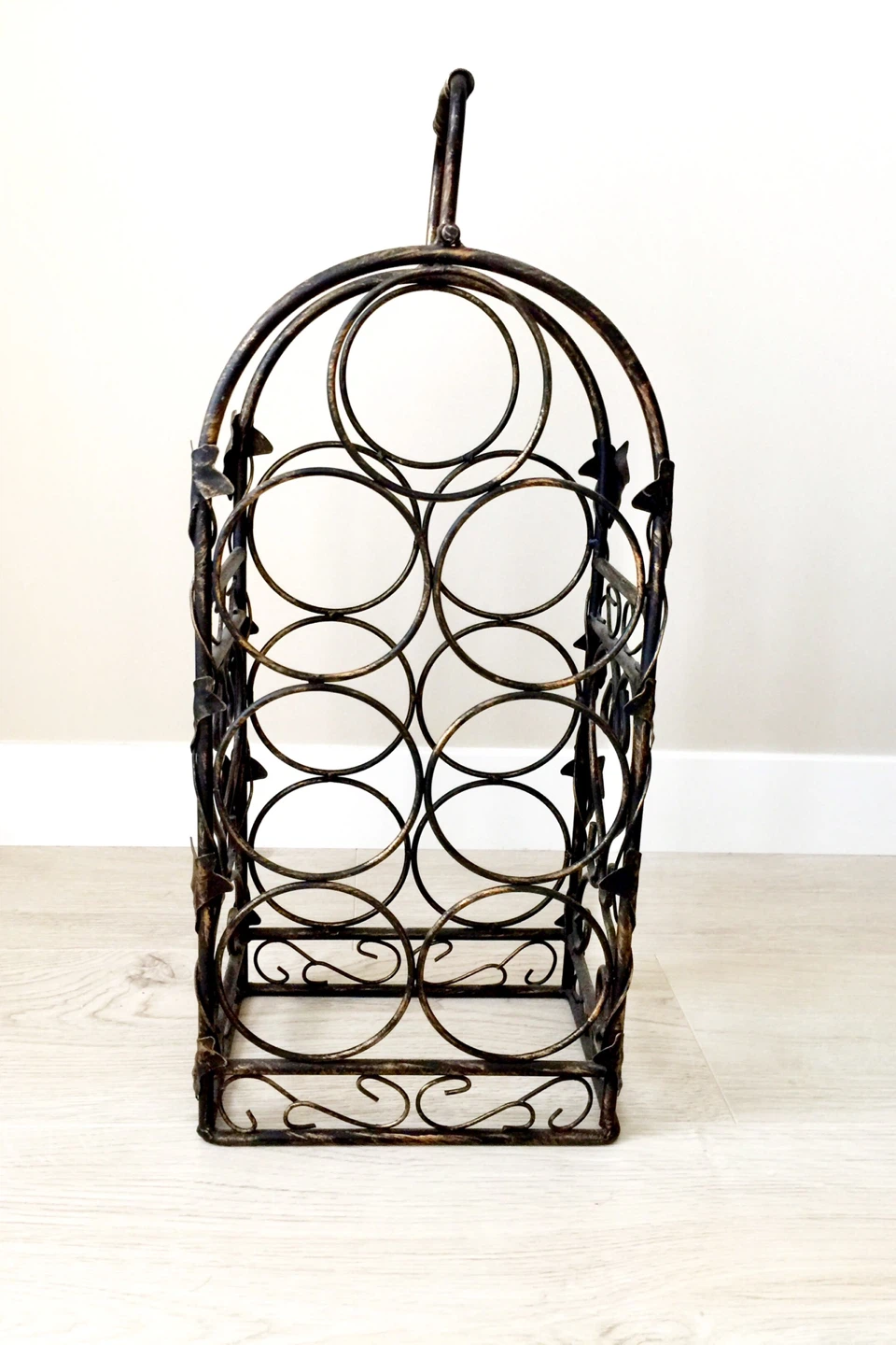 Ornate Metal Wine Rack - photo 3