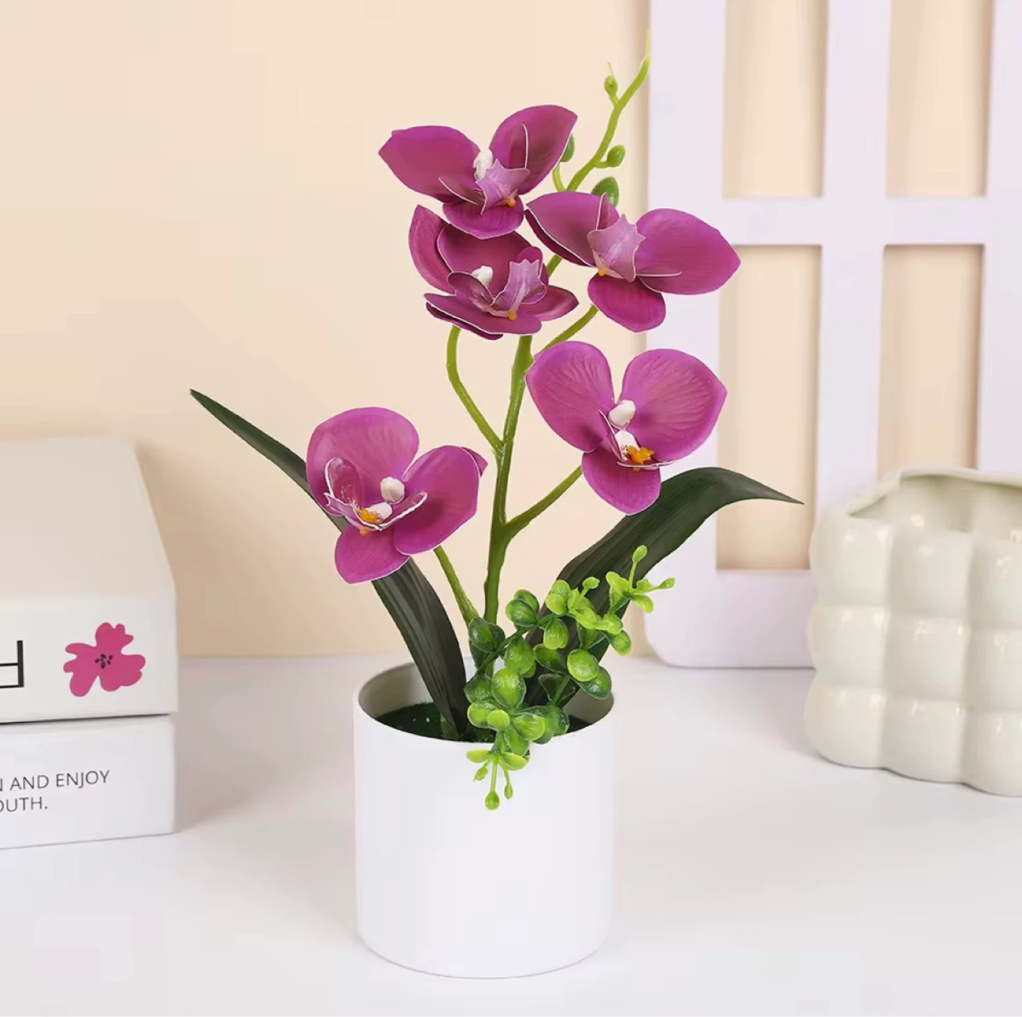 Artificial Orchid Plant - photo 5
