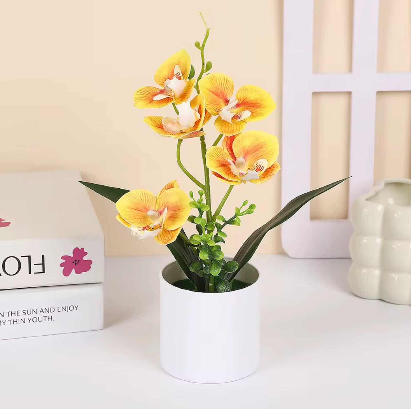 Artificial Orchid Plant - photo 3