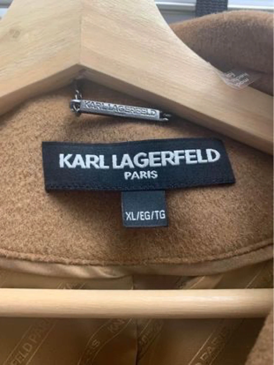 Karl Lagerfeld Women's Camel Coat XL/EG/TG - photo 2
