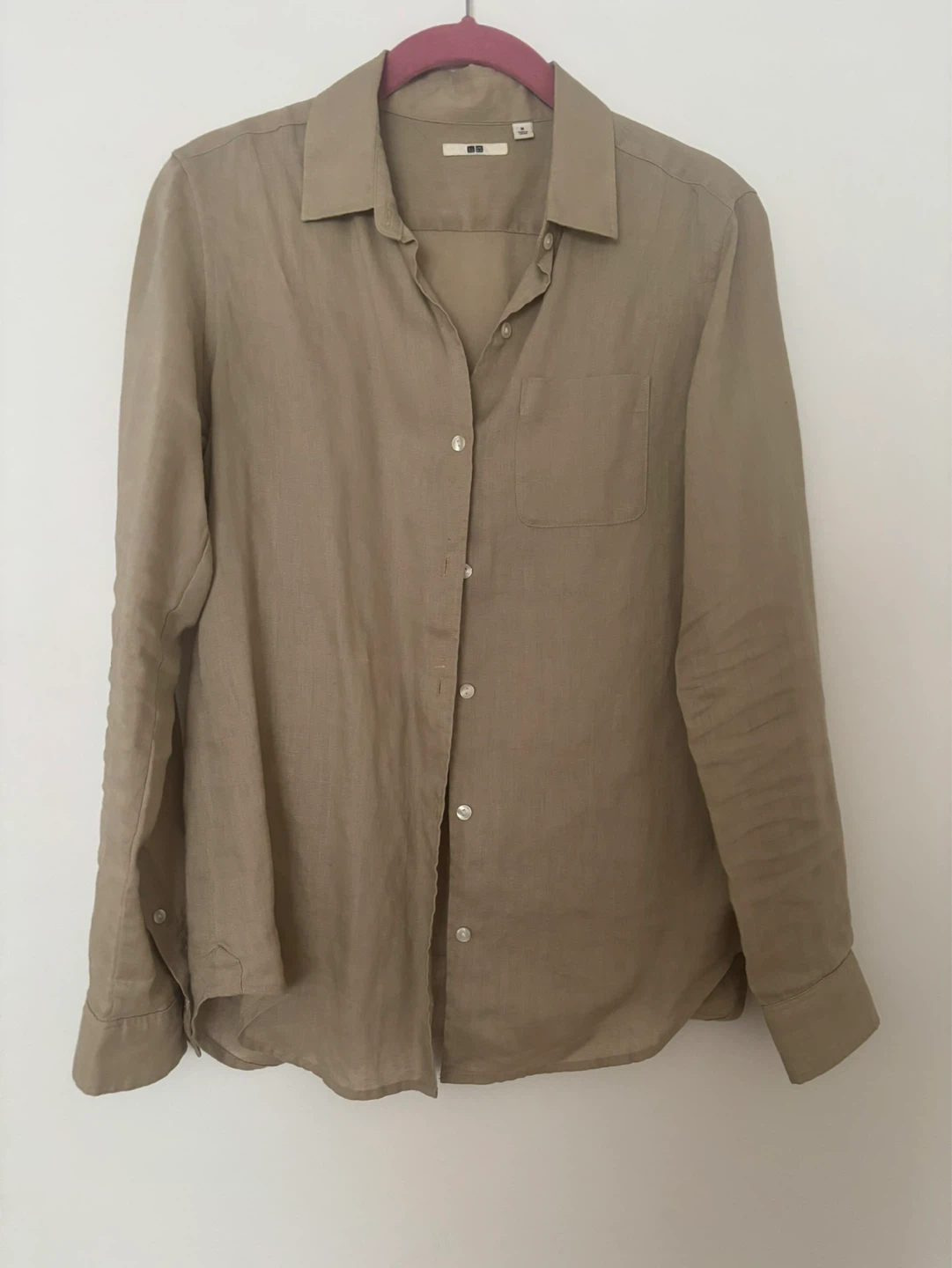 UNIQLO Linen Shirt - Size M