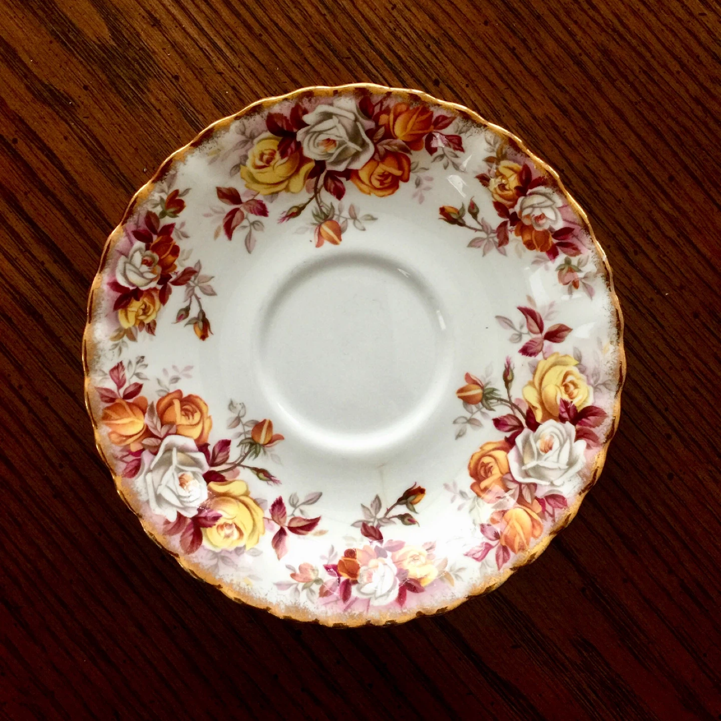 Royal Albert Lenora Saucer - Bone China England