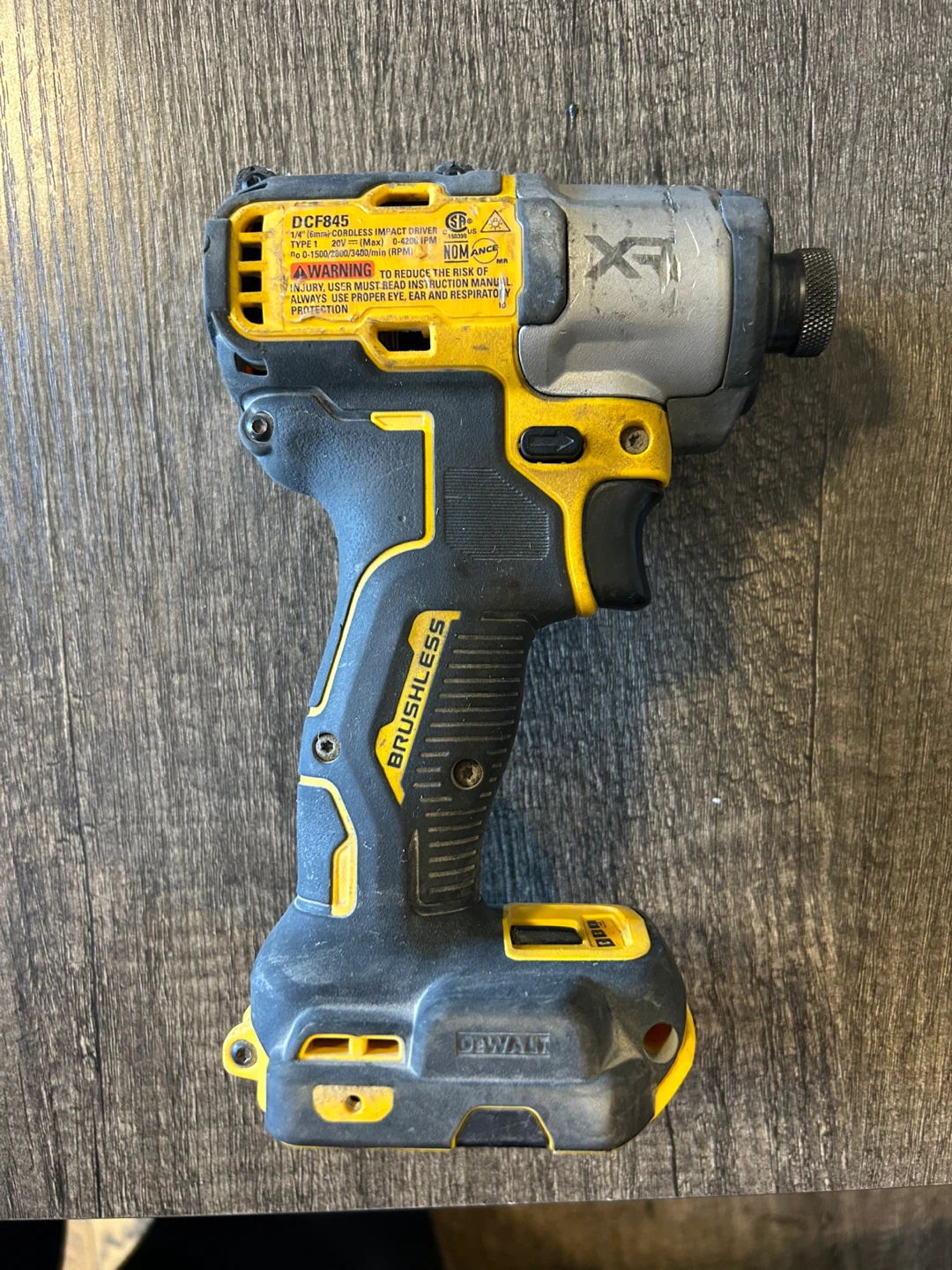 Dewalt DCF845 Impact Driver tool only