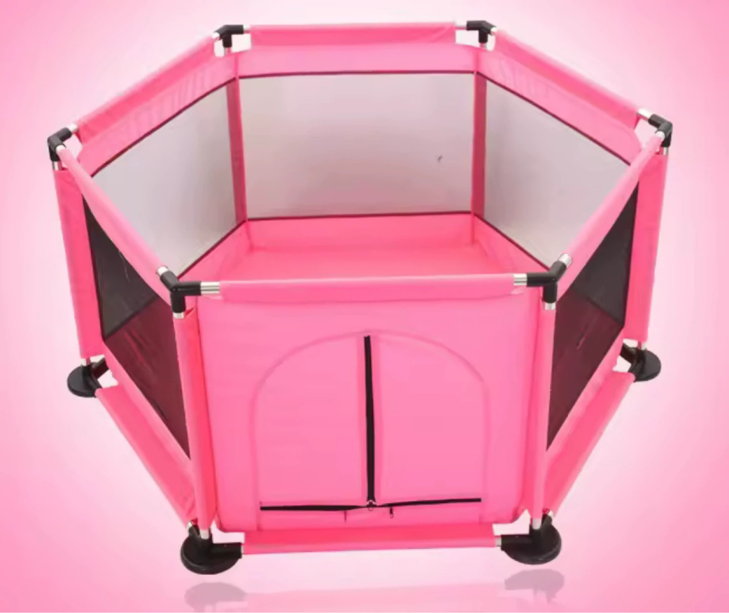Blue Octagon Playpen with Balls - photo 2