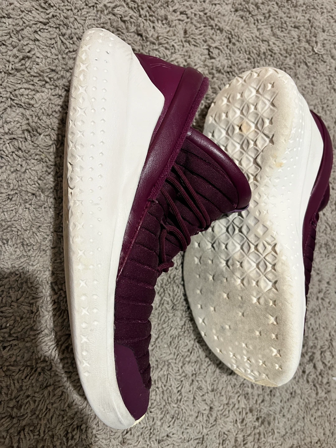 Jordan Flight Club 91 Burgundy Shoes Size 10.5 - photo 4