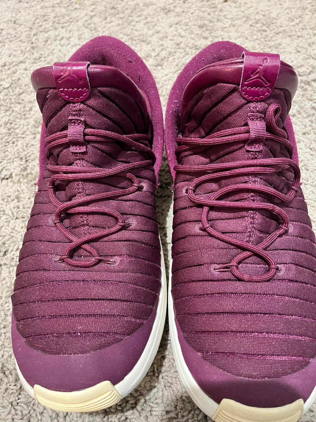 Jordan Flight Club 91 Burgundy Shoes Size 10.5 - photo 5