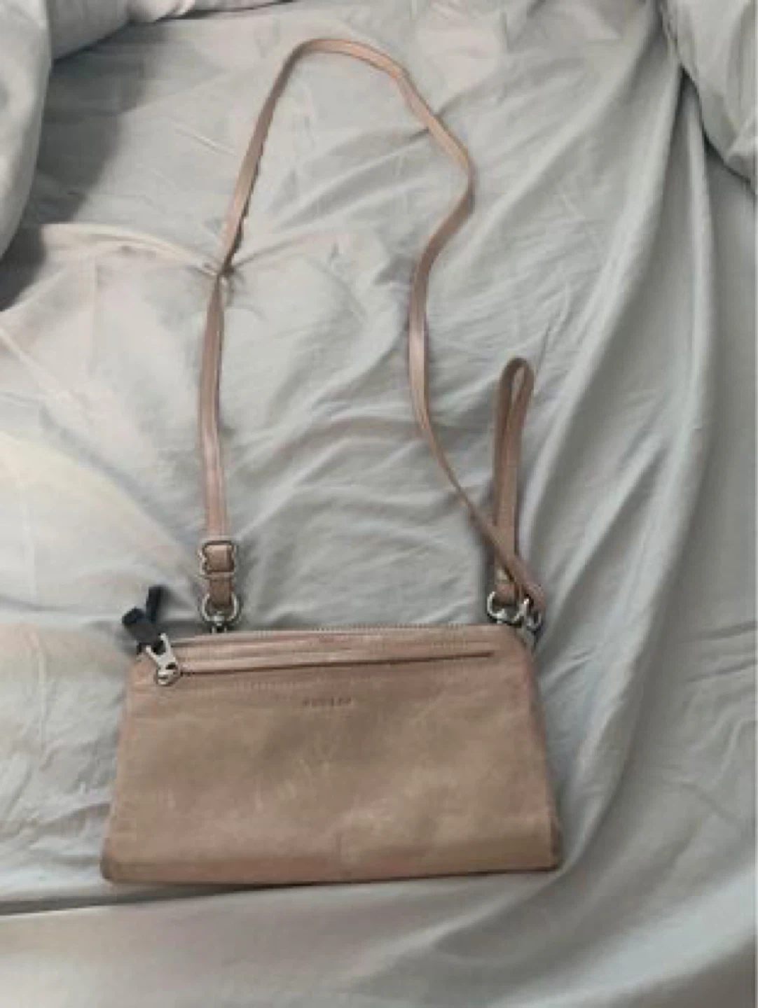 Rudsak Leather Crossbody Wallet Bag - Blush Pink - photo 5