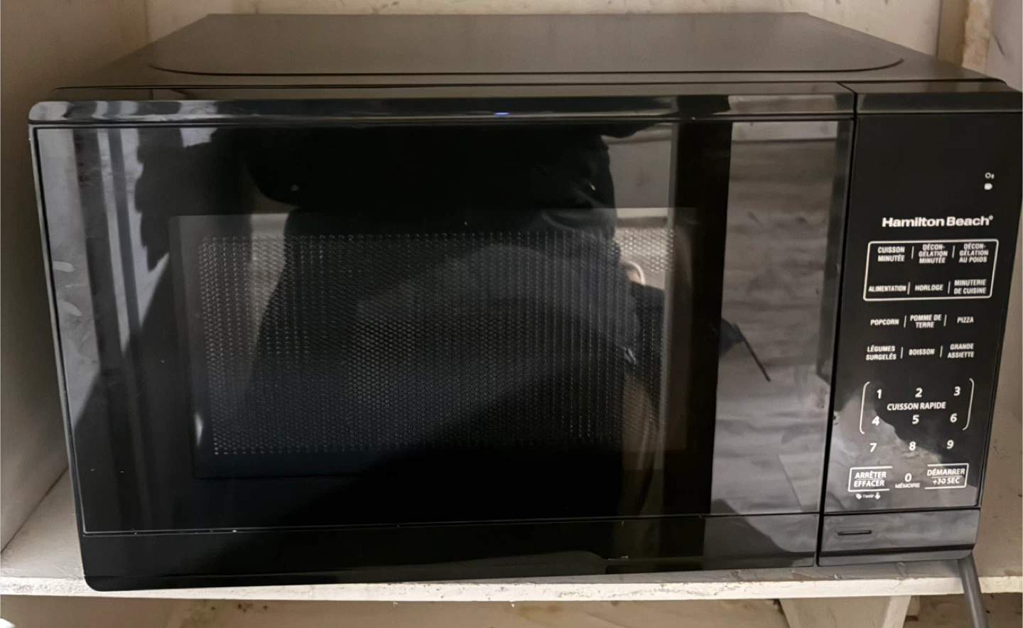 Hamilton Beach Black Microwave