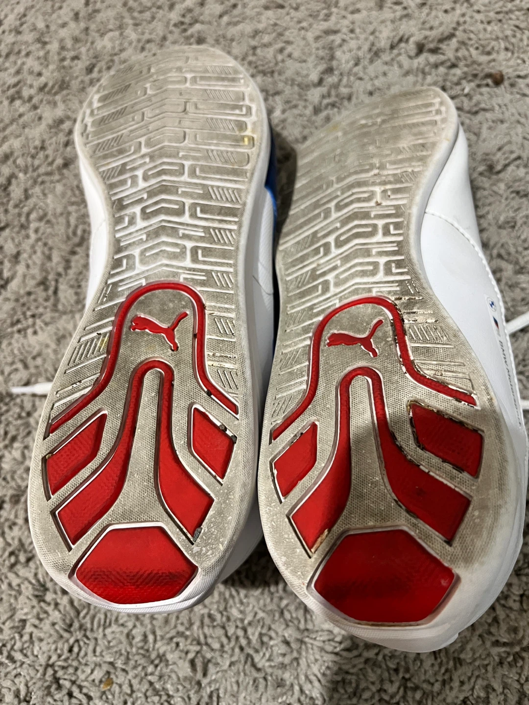 Puma Drift Cat Mens Shoes Size 9 White Blue Red - photo 5