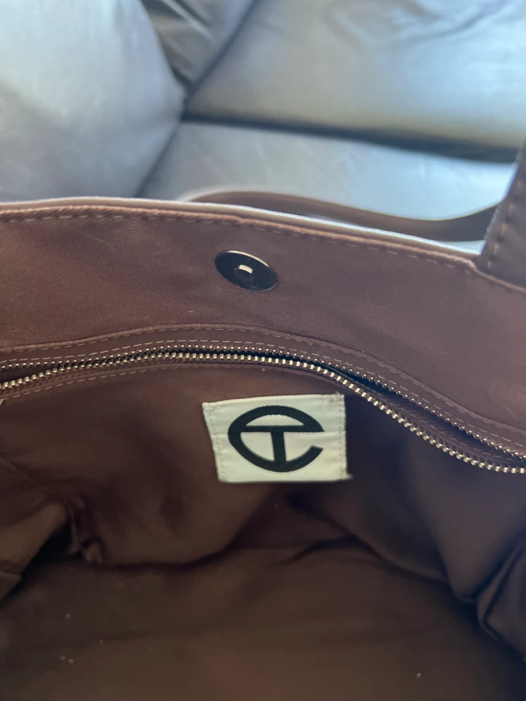 Telfar Shopping Bag - Brown - photo 3