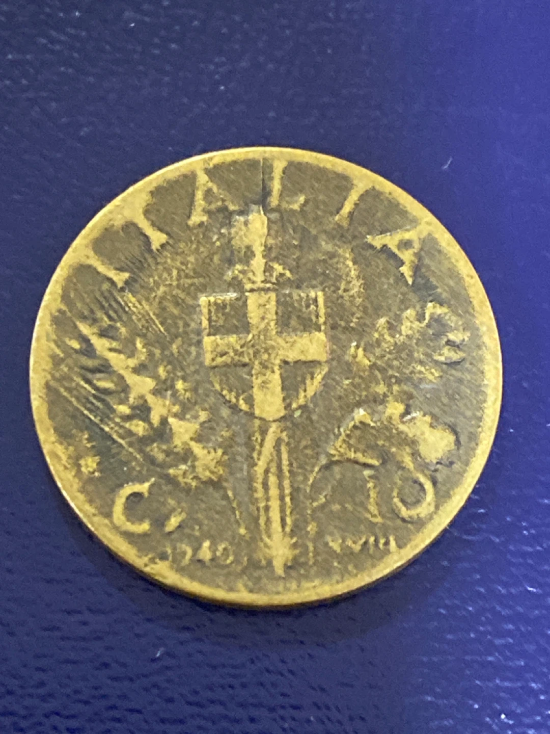 Vintage Italian Coin 1940 - photo 2